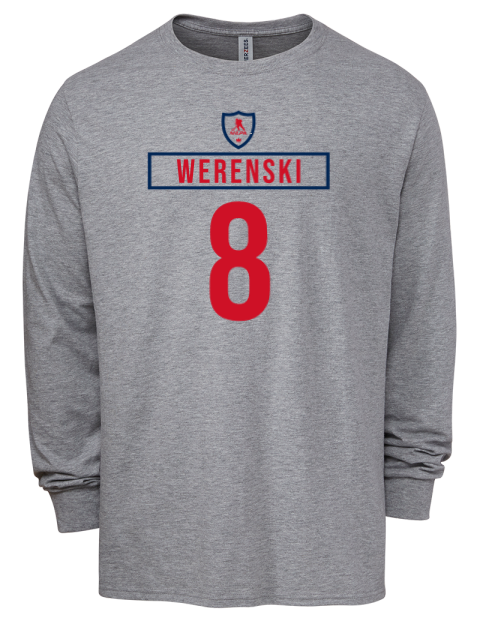 Home Jersey Zachary Werenski Men's Premium Blend Long Sleeve-T-Shirt | Swagsta