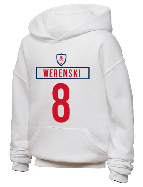 Home Jersey Zachary Werenski Youth Hooded Sweatshirt | Swagsta