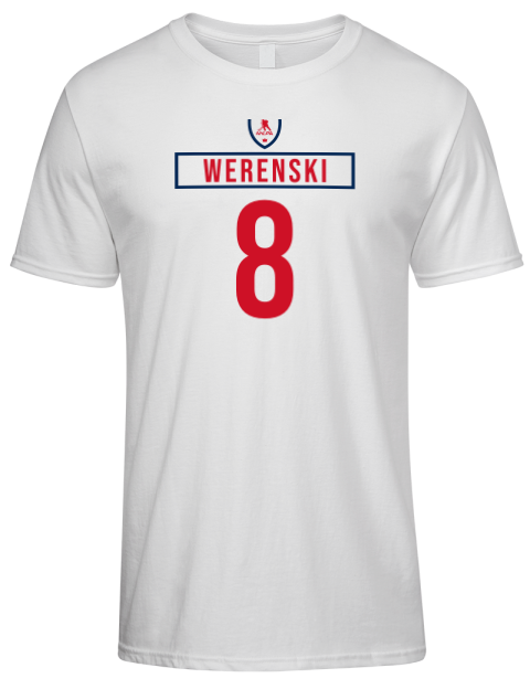 Home Jersey Zachary Werenski Premium Ring-Spun Cotton Unisex T-Shirt | Swagsta