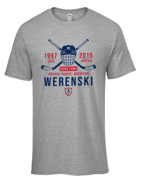 Classic Heritage Zachary Werenski Men's Premium T-Shirt | Swagsta