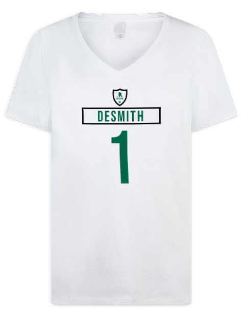 Home Jersey Casey Desmith Premium Ladies V-Neck T-Shirt | Swagsta