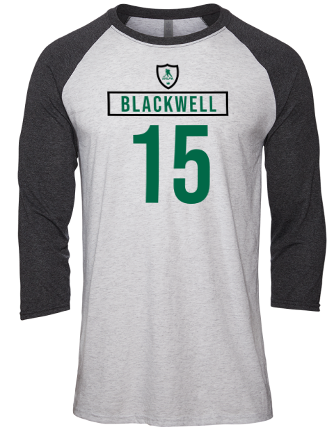 Home Jersey Colin Blackwell Unisex Premium Three-Quarter Raglan T-Shirt | Swagsta