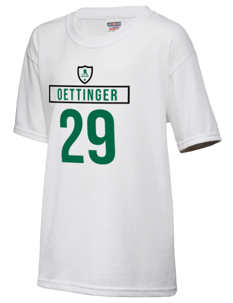 Home Jersey Jake Oettinger Youth T-Shirt | Swagsta