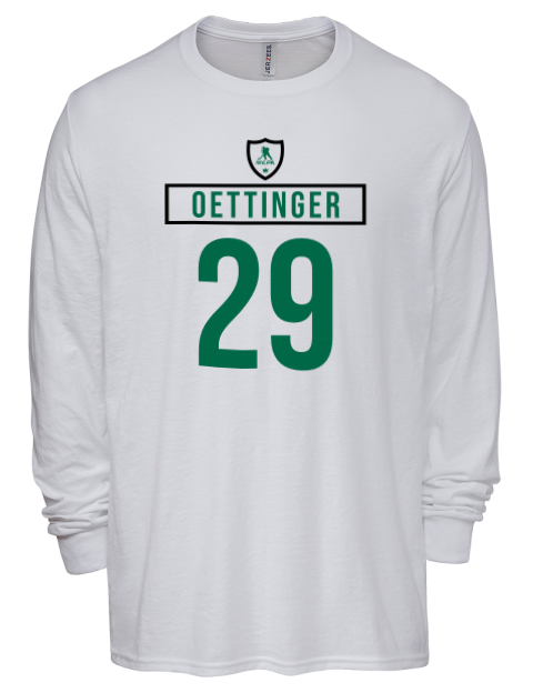 Home Jersey Jake Oettinger Men's Premium Blend Long Sleeve-T-Shirt | Swagsta