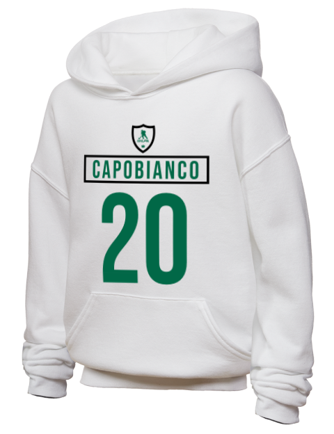 Home Jersey Kyle Capobianco Youth Hooded Sweatshirt | Swagsta