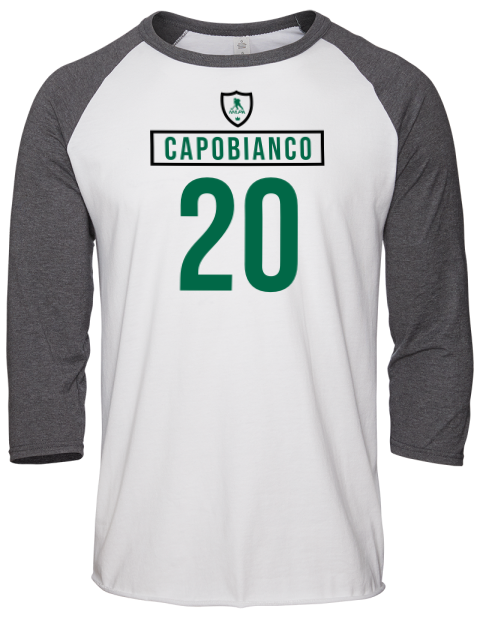 Home Jersey Kyle Capobianco Unisex Premium Three-Quarter Raglan T-Shirt | Swagsta
