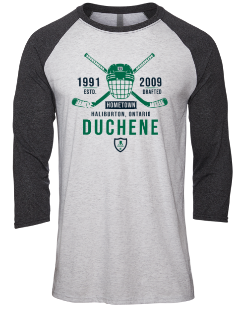 Classic Heritage Matt Duchene Unisex Premium Three-Quarter Raglan T-Shirt | Swagsta