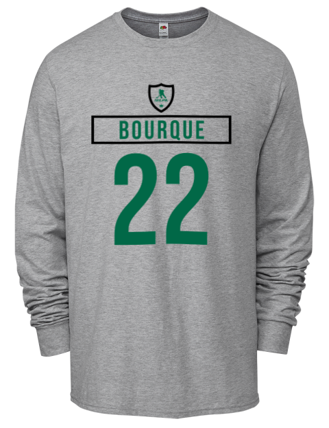 Home Jersey Mavrik Bourque Men's Long-Sleeve T-Shirt | Swagsta
