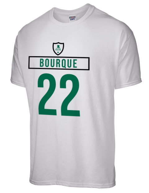 Home Jersey Mavrik Bourque Dri-Power Unisex T-Shirt | Swagsta