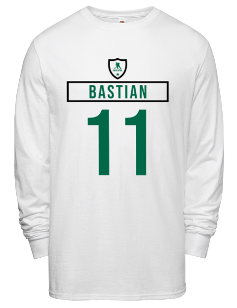 Home Jersey Nathan Bastian Men's Long-Sleeve T-Shirt | Swagsta