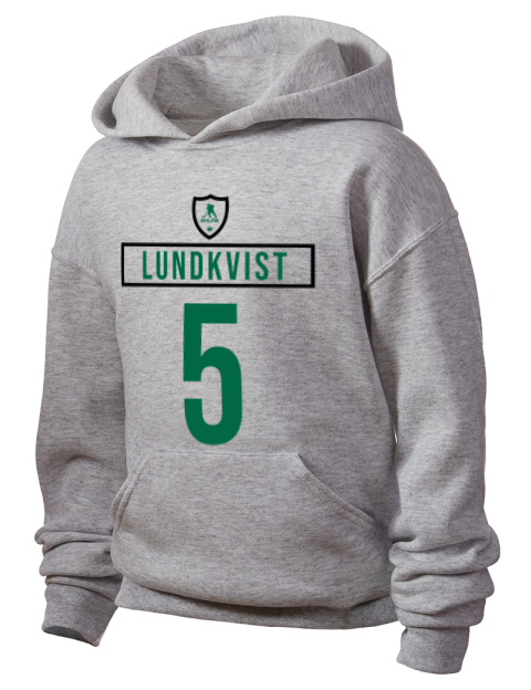 Home Jersey Nils Lundkvist Youth Hooded Sweatshirt | Swagsta