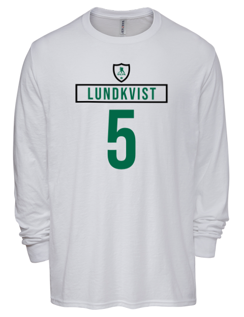 Home Jersey Nils Lundkvist Men's Premium Blend Long Sleeve-T-Shirt | Swagsta