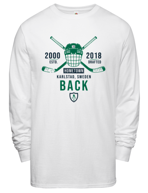 Classic Heritage Oskar Back Men's Long-Sleeve T-Shirt | Swagsta