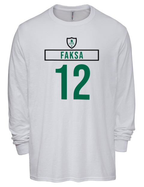 Home Jersey Radek Faksa Men's Premium Blend Long Sleeve-T-Shirt | Swagsta
