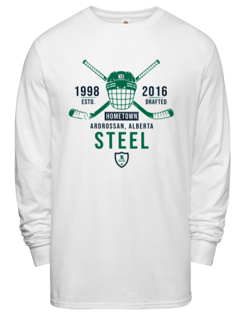 Classic Heritage Sam Steel Men's Long-Sleeve T-Shirt | Swagsta