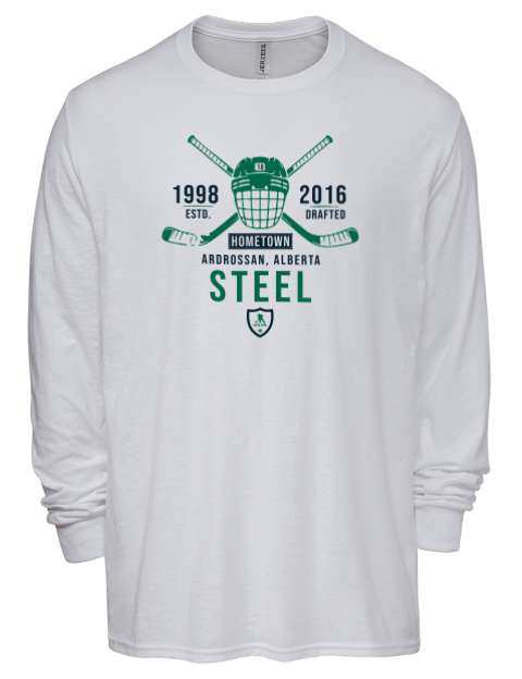 Classic Heritage Sam Steel Men's Premium Blend Long Sleeve-T-Shirt | Swagsta
