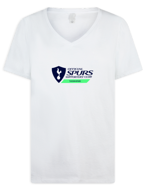 Official Tucson Spurs Premium Ladies V-Neck T-Shirt | Swagsta