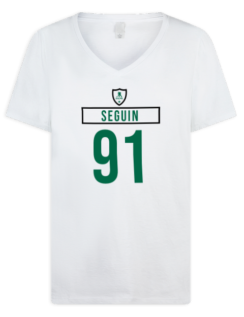 Home Jersey Tyler Seguin Premium Ladies V-Neck T-Shirt | Swagsta