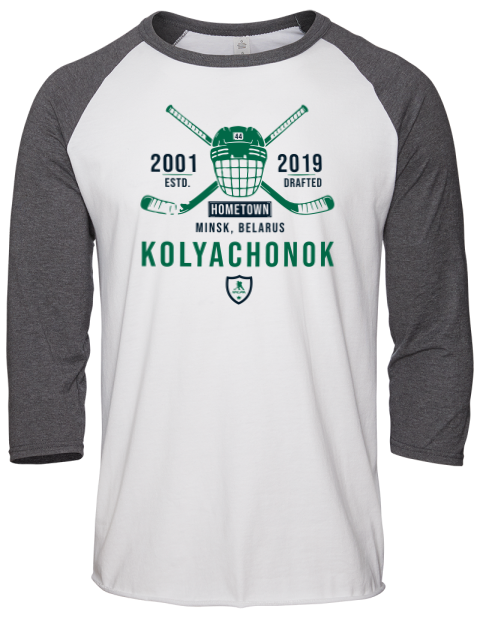 Classic Heritage Vladislav Kolyachonok Unisex Premium Three-Quarter Raglan T-Shirt | Swagsta