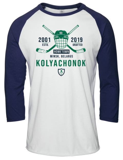 Classic Heritage Vladislav Kolyachonok Unisex Premium Three-Quarter Raglan T-Shirt | Swagsta