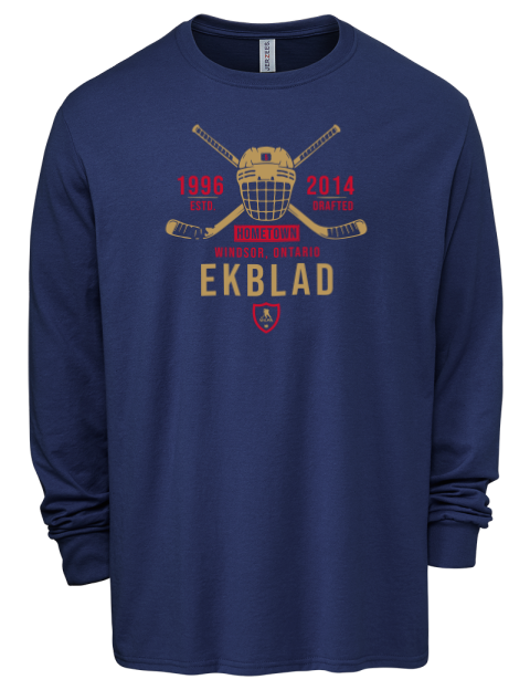 Heritage Aaron Ekblad Men's Premium Blend Long Sleeve-T-Shirt | Swagsta