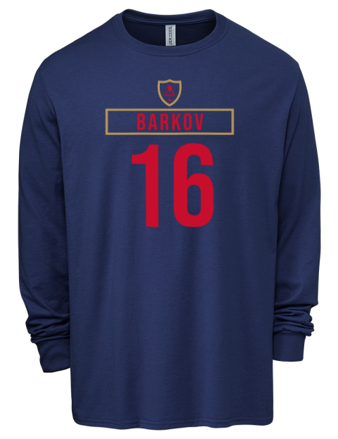 Away Jersey Aleksander Barkov Men's Premium Blend Long Sleeve-T-Shirt | Swagsta
