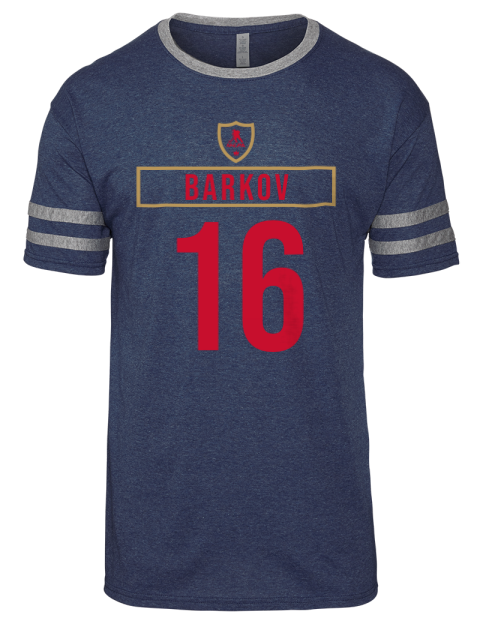 Away Jersey Aleksander Barkov Men's Tri-Blend T-Shirt | Swagsta