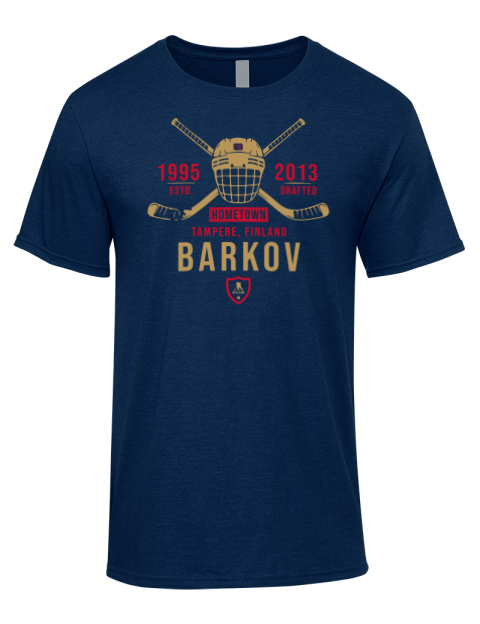 Heritage Aleksander Barkov Premium Ring-Spun Cotton Unisex T-Shirt | Swagsta