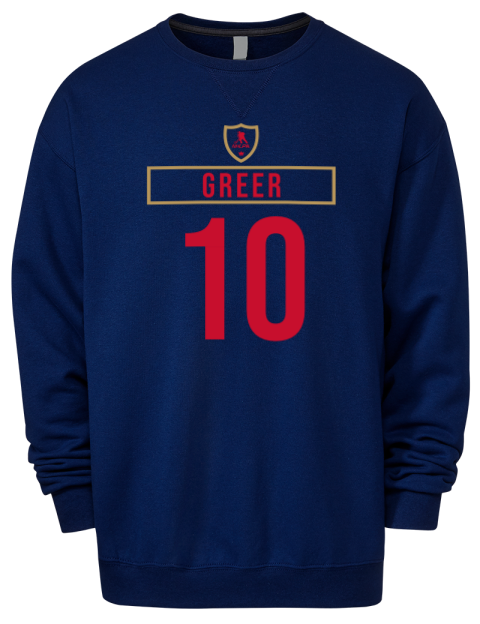 Away Jersey Anthony Greer Premium Unisex Crewneck Sweatshirt | Swagsta