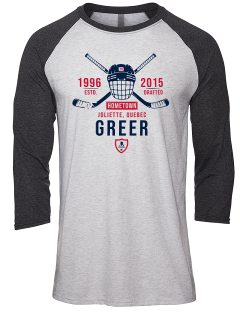 Classic Heritage Anthony Greer Unisex Premium Three-Quarter Raglan T-Shirt | Swagsta