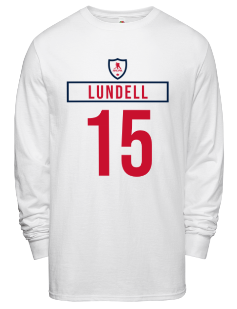 Home Jersey Anton Lundell Men's Long-Sleeve T-Shirt | Swagsta