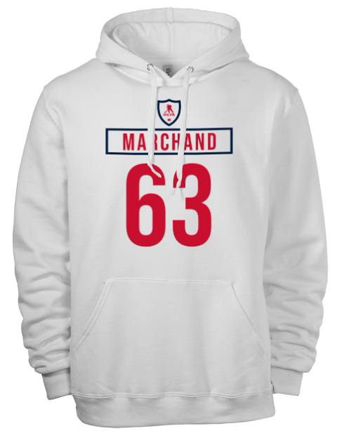 Home Jersey Brad Marchand Eco Premium Unisex Hooded Sweatshirt | Swagsta
