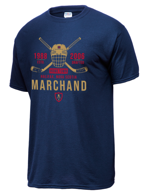 Heritage Brad Marchand Dri-Power Unisex T-Shirt | Swagsta