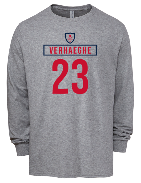 Home Jersey Carter Verhaeghe Men's Premium Blend Long Sleeve-T-Shirt | Swagsta