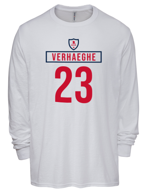 Home Jersey Carter Verhaeghe Men's Premium Blend Long Sleeve-T-Shirt | Swagsta