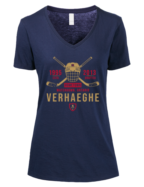 Heritage Carter Verhaeghe Premium Ladies V-Neck T-Shirt | Swagsta