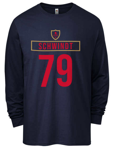 Away Jersey Cole Schwindt Men's Long-Sleeve T-Shirt | Swagsta
