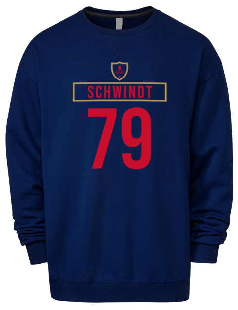 Away Jersey Cole Schwindt Premium Unisex Crewneck Sweatshirt | Swagsta