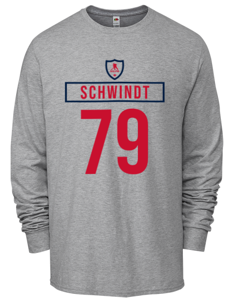 Home Jersey Cole Schwindt Men's Long-Sleeve T-Shirt | Swagsta