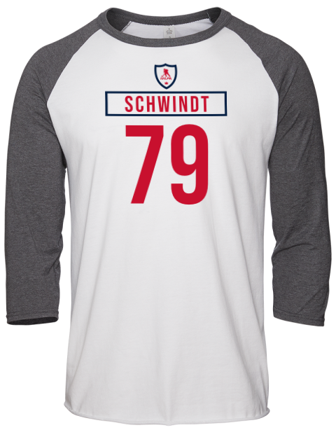 Home Jersey Cole Schwindt Unisex Premium Three-Quarter Raglan T-Shirt | Swagsta