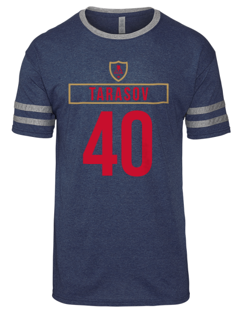 Away Jersey Daniil Tarasov Men's Tri-Blend T-Shirt | Swagsta