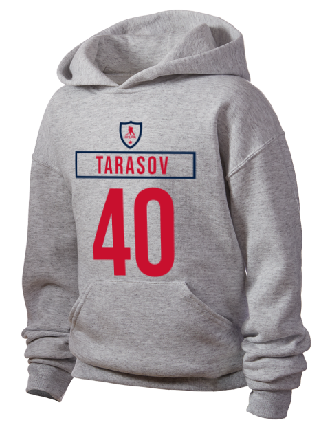 Home Jersey Daniil Tarasov Youth Hooded Sweatshirt | Swagsta