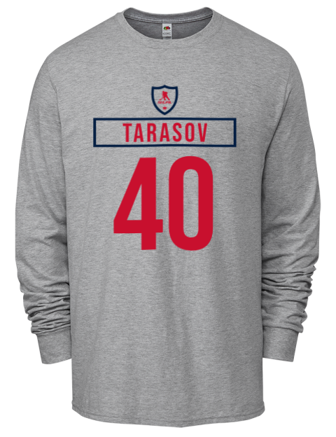 Home Jersey Daniil Tarasov Men's Long-Sleeve T-Shirt | Swagsta