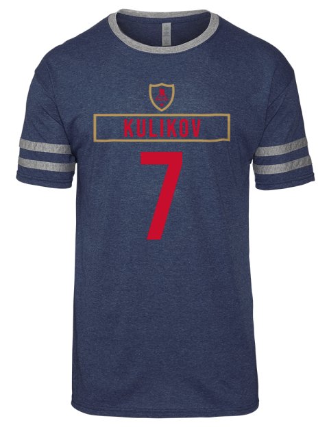 Away Jersey Dmitry Kulikov Men's Tri-Blend T-Shirt | Swagsta