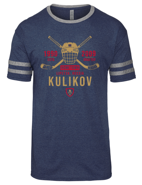 Heritage Dmitry Kulikov Men's Tri-Blend T-Shirt | Swagsta