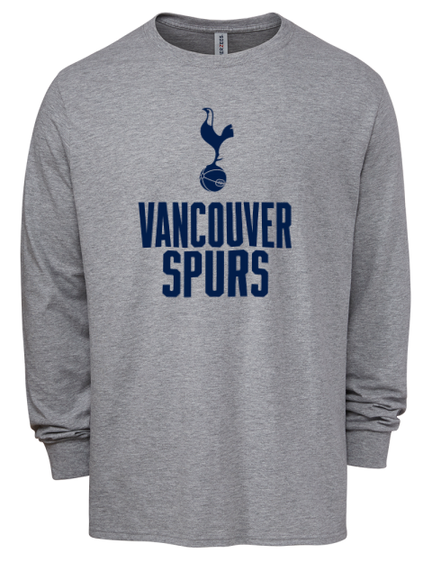 Stacked Vancouver Spurs Men's Premium Blend Long Sleeve-T-Shirt | Swagsta