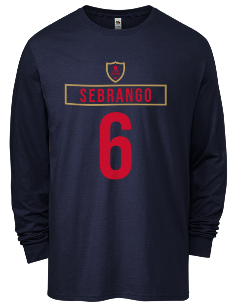 Away Jersey Donovan Sebrango Men's Long-Sleeve T-Shirt | Swagsta