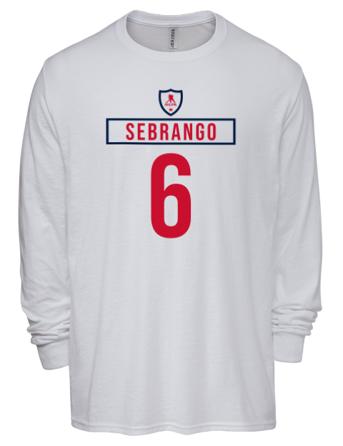 Home Jersey Donovan Sebrango Men's Premium Blend Long Sleeve-T-Shirt | Swagsta