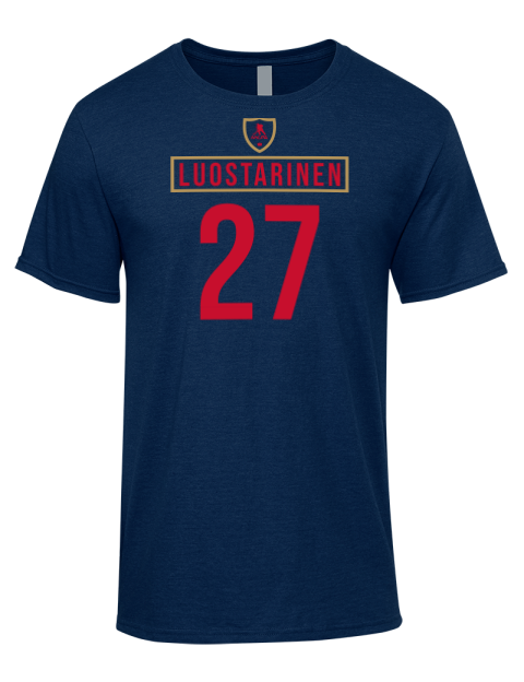 Away Jersey Eetu Luostarinen Premium Ring-Spun Cotton Unisex T-Shirt | Swagsta