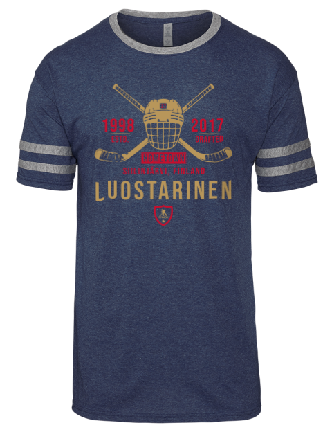 Heritage Eetu Luostarinen Men's Tri-Blend T-Shirt | Swagsta
